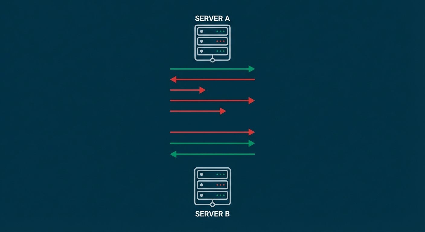 Dark aviation-themed illustration showing a single webhook event branching out to multiple endpoint nodes in parallel